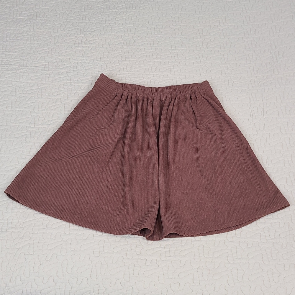 Ternez Corduroy 6 button hi rise flare skater skirt size S - Picture 6 of 8